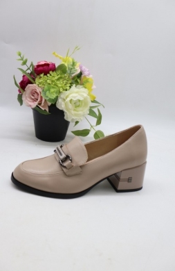 Mokasyny damskie na koturnie (36-41) YCC-162 BEIGE