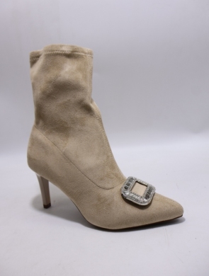 Botki damskie na szpilce (36-41) UK62 BEIGE