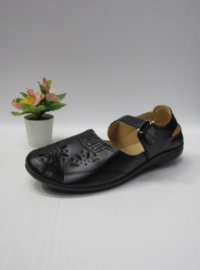 Sandały damskie na płaskim (37-43) V03 BLACK