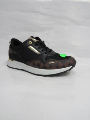 Buty sportowe damskie na płaskim (36-41) 0-748 BLACK