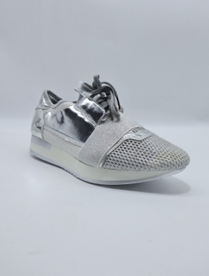 Buty sportowe damskie (36-41) B18-34 SILVER