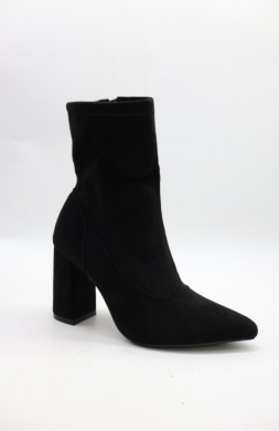 Botki damskie na obcasie (36-41) HBL-58 BL/SU