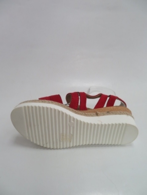 Sandały damskie na koturnie (36-41) 8674 RED
