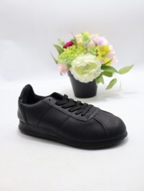 Buty sportowe damskie na płaskim (36-41) D06-2 BLACK