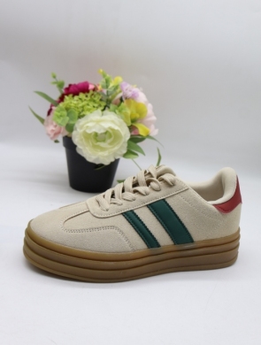 Buty sportowe damskie na płaskim (36-41) 139A BEIGE