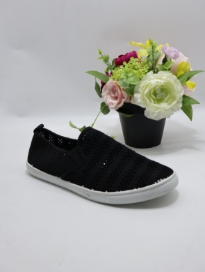 Tenisówki damskie (40-43) 11410-1 BL/WH