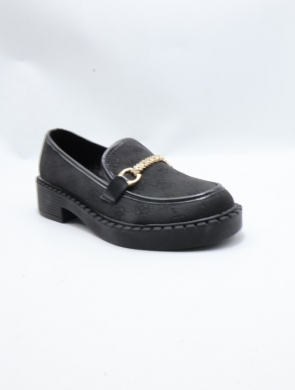 Mokasyny damskie na płaskim (36-41) MO-1 BLACK