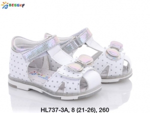 Sandały dziewczęce (21-26) HL737-3A