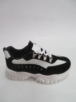 Sneakersy damskie niskie (36-41) 5311 BLACK