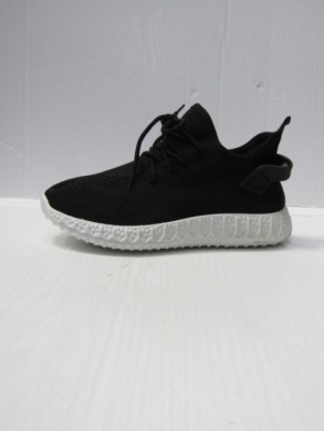 Buty sportowe damskie na płaskim (36-41) W19-1 BLACK