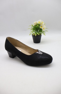 Czółenki damskie na obcasie (36-41) J-318 BLACK