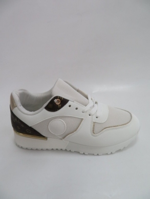 Sneakersy damskie niskie (36-41) R-63 WHITE