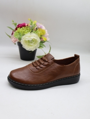 Półbuty damskie na płaskim (36-41) W31-2 CAMEL