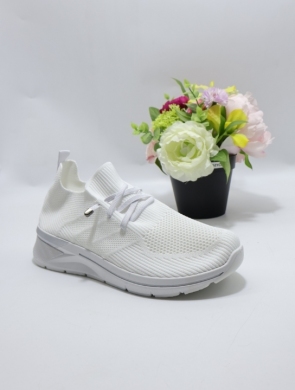 Buty sportowe damskie na płaskim (36-41) EV-362 WHITE