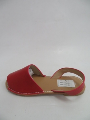 Sandały Damskie na płaskim (36-41) J131 RED