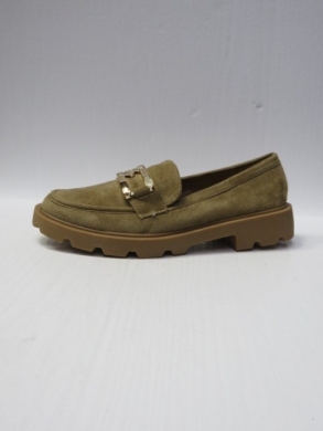 Mokasyny damskie na płaskim (36-41) JH317 KHAKI