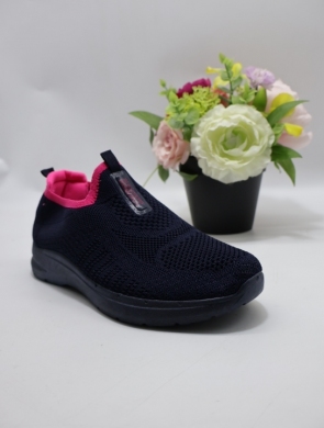 Buty sportowe damskie na płaskim (36-41) QH27 NAVY
