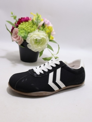 Buty sportowe damskie na płaskim (36-41) 9200 BLACK
