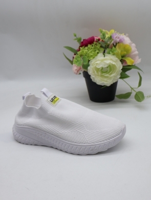 Buty sportowe damskie na płaskim (36-41) J-11 WHITE