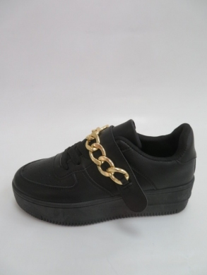 Sneakersy damskie niskie (36-41) BO-808 BLACK