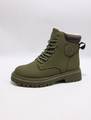 Trapery damskie ocieplane (36-41) E8021-7 GREEN