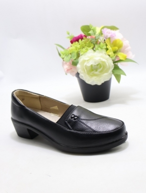 Półbuty damskie na obcasie (36-41) T1004-1 BLACK