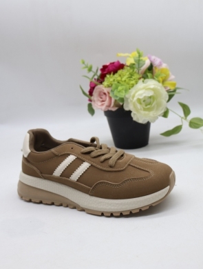 Buty sportowe damskie na płaskim (36-41) HZ-439 KHAKI