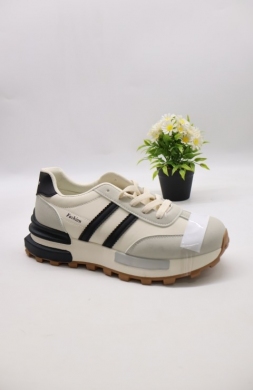 Buty sportowe damskie na płaskim (36-41) HZ505 BEIGE