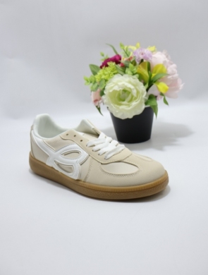 Buty sportowe damskie na płaskim (36-41) XBC-25610 BEIGE
