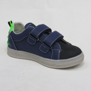 Buty sportowe chłopięce (26-31) P554 BLUE/GREEN
