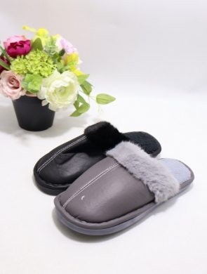 Kapcie damskie ocieplane (36-41) FY-113 MIX
