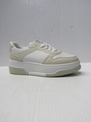 Buty sportowe damskie na płaskim (36-41) K1716 BEIGE