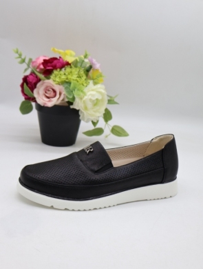 Półbuty damskie na płaskim (36-41) 6251 BLACK