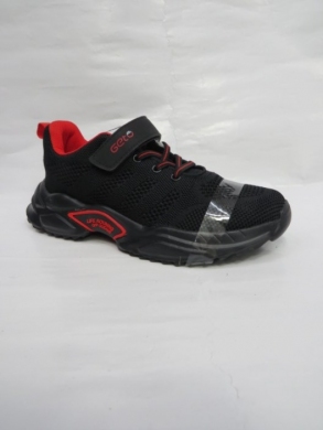 Buty sportowe chłopięce (32-37) F858 BLACK/RED