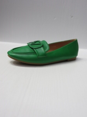 Mokasyny damskie na płaskim (36-41) L-7 GREEN