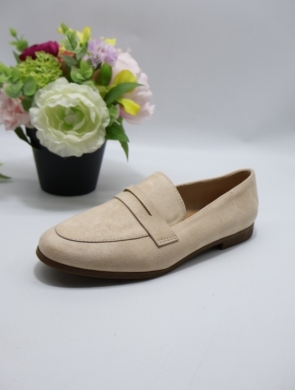 Mokasyny damskie na płaskim (36-41) LS5447 BEIGE