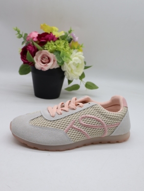 Buty sportowe damskie na płaskim (36-41) LS697 PINK