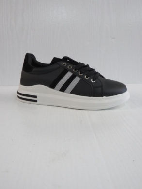 Buty sportowe damskie na płaskim (36-41) AB1030 BLACK