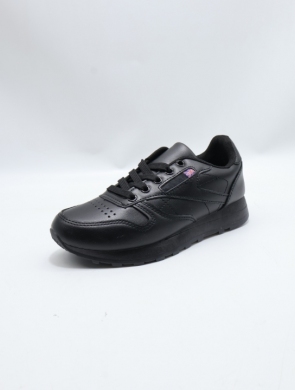 Buty sportowe damskie na płaskim (36-41) D55-2 BLACK