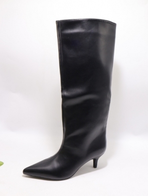Kozaki damskie na szpilce (36-41) 2526A BLACK