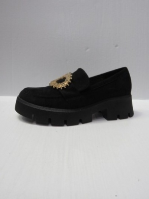 Mokasyny damskie na płaskim (36-41) G1709 BLACK