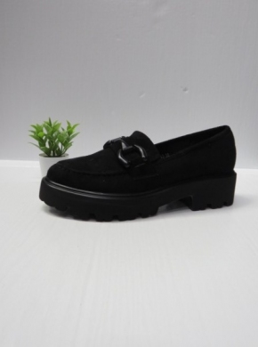 Mokasyny damskie na płaskim (36-41) YDF-13 BLACK