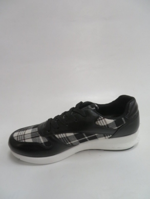 Buty sportowe damskie na płaskim (36-41) XWH-320 BLACK