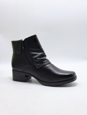 Botki damskie ocieplane na obcasie (37-42) 2329-5