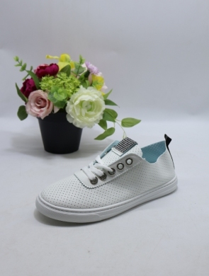 Buty sportowe damskie na płaskim (36-41) SJ2382-3 WH/BL