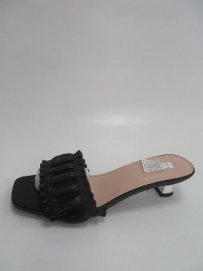 Klapki damskie na obcasie (36-41) LC-1 BLACK