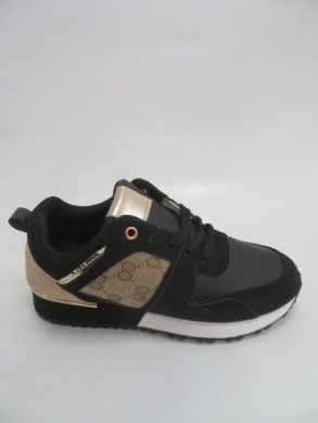 Sneakersy damskie niskie (36-41) YR-73 BLACK