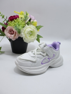 Buty sportowe dziewczęce (27-32) EB361-2 WH/PURPLE
