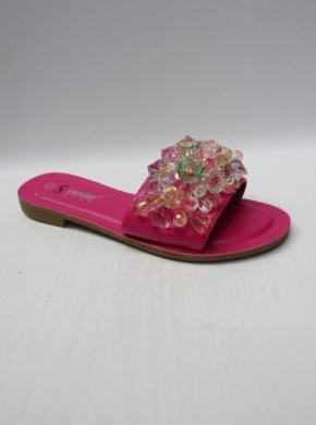 Klapki damskie na płaskim (36-41) JH307 FUCHSIA