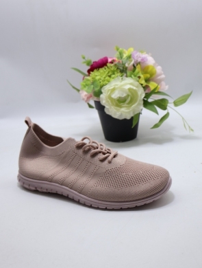 Buty sportowe damskie na płaskim (36-41) YY-97 PINK